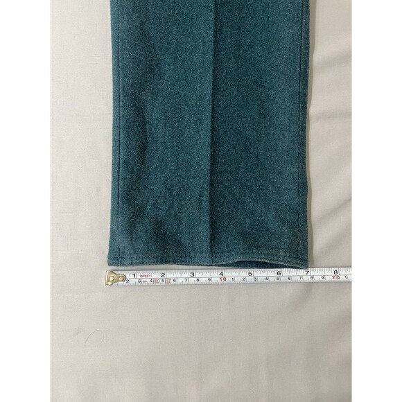 NWT Incotex Slowear Men's 52 US 33 Slim Fit Pattern 30 Wool Trousers Teal - Picture 11 of 13